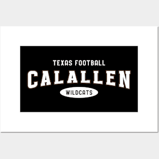 CALALLEN FOOTBALL T-SHIRT Posters and Art